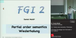 Thumbnail - 10 - Partial order semantics / Petrinetze
