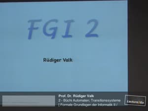 Thumbnail - 2 - Büchi Automaten; Transitionssysteme