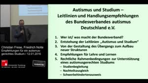 Thumbnail - 10 - Ideen und Empfehlungen des Deutschen Autismusinstituts des Bundesverbandes autismus Deutschland e.V. für ein autismusgerechtes Studium