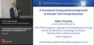 Miniaturansicht - 8 - A Functional Computational Approach to Human Text Comprehension