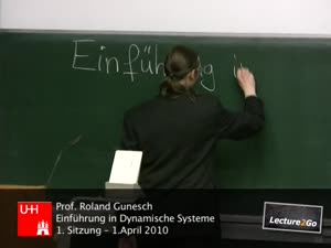 Thumbnail - Einführung in Dynamische Systeme - Sitzung 1 - 01. April 2010