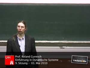 Thumbnail - Einführung in Dynamische Systeme - Sitzung 9 - 03. Mai 2010