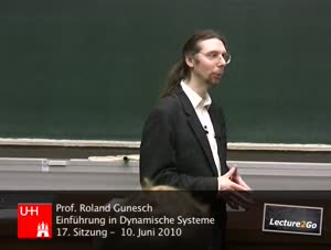 Einführung in Dynamische Systeme - Sitzung 17 - 10.06.2010 episode artwork