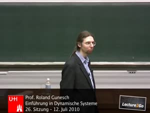 Thumbnail - Einführung in Dynamische Systeme - Sitzung 26 - 12.07.2010