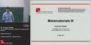 Thumbnail - Metamaterials III
