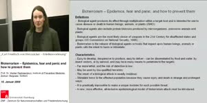 Miniaturansicht - Bioterrorism – Epidemics, fear and panic and how to prevent them