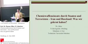 Thumbnail - Thema: Chemiewaffeneinsatz durch Staaten und Terroristen – Iran und Russland: Was wir gelernt haben