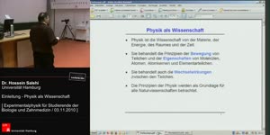 Thumbnail - Einführung - Physik als Wissenschaft