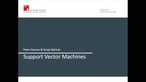 Miniaturansicht - Support Vector Machines