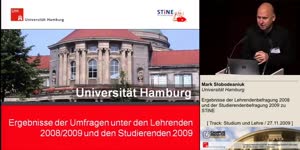 Thumbnail - Ergebnisse der Lehrendenbefragung 2008 und der Studierendenbefragung 2009 zu STiNE