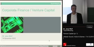 Miniaturansicht - Corporate Finance / Venture Capital