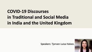 Miniaturansicht - COVID-19 Discourses in Traditional and Social Media in India and the United Kingdom