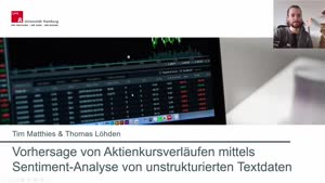 Thumbnail - Stock Sentiment - Vorhersage von Aktienkursverläufen mittels Sentiment-Analyse von unstrukturierten Textdaten