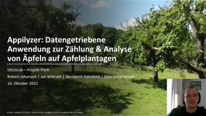 Thumbnail - Appilyzer - Datengetriebene Anwendung zur Analyse von Äpfeln auf Apfelplantagen