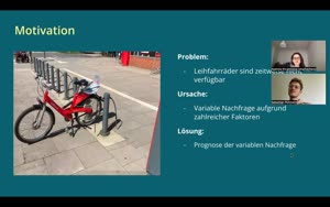 Thumbnail - Ava-Citybike - Verbesserung der Verfügbarkeit von Leihfahrrädern durch modellgestützte Voraussagen der lokalen Nachfrage