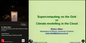 Miniaturansicht - Supercomputing on the Grid: How Far Does It Carry?
