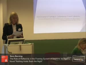 Miniaturansicht - Hybrid Generic Framing in Contemporary French Literature: The Role of Reflexivity in the Framing System of Delphine de Vigan’s Novel Nothing Holds Back the Night (2014)