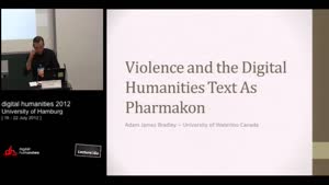 Miniaturansicht - LP 18 - Violence and the Digital Humanities Text as a Pharmakon