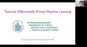 Miniaturansicht - Informatikkolloquium WS20/21 - Esfandiar Mohammadi