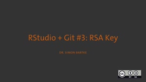 Miniaturansicht - RStudio + Git #3: SSH-RSA Key