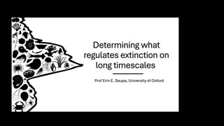 Miniaturansicht - The correlates of extinction on long timescales