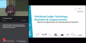 Miniaturansicht - Distributed Ledger Technology, Blockchain & Crypto Currencies – Hype & an Opportunity for Interdisciplinary Research