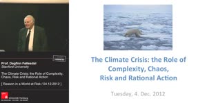 Miniaturansicht - The Climate Crisis: the Role of Complexity, Chaos, Risk and Rational Action