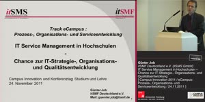 Thumbnail - ITSM in Hochschulen – Chancen zur IT-Strategie- und Change-Entwicklung