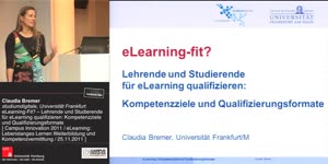 Thumbnail - Lehrende und Studierende für eLearning qualifizieren: Kompetenzziele und Qualifizierungsformate
