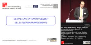 Thumbnail - Selbst-Lernarrangements in der Studien- Eingangsphase (B.A.) und im Lehrprojekt (M.A.)