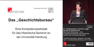 Thumbnail - Das Geschichtsbureau – eine Kompetenzwerkstatt für das Historische Seminar der Universität Hamburg