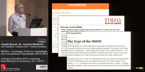 Miniaturansicht - MOOCs – kurzfristiger Trend oder nachhaltiges Lehr-/Lernszenario? Das Beispiel OPCO 2012