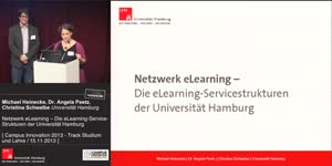 Thumbnail - Netzwerk eLearning – die eLearning-Service-Strukturen der Universität Hamburg