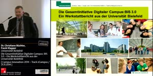Thumbnail - Die Gesamtinitiative Digitaler Campus: BIS 3.0 – Ein Werkstattbericht aus der Universität Bielefeld