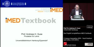Thumbnail - Das Projekt Lernplattform iMED-Textbook