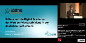 Thumbnail - Kaltura und die Digital Revolution: der Wert der Videoausbildung in den deutschen Hochschulen