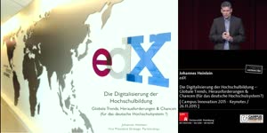 Thumbnail - Die Digitalisierung der Hochschulbildung – Globale Trends, Herausforderungen & Chancen (für das deutsche Hochschulsystem?)