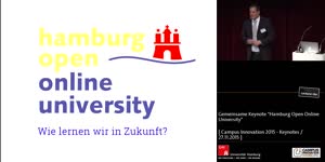 Miniaturansicht - Gemeinsame Keynote "Hamburg Open Online University"