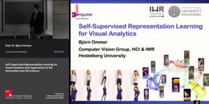 Miniaturansicht - Self - Supervised Representation Learning for Visual Analytics with Applications in the humanities and Life Sciences