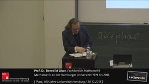 Miniaturansicht - Mathematik an der Hamburger Universität 1919 bis 2018