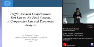 Thumbnail - Traffic Accident Compensation: Tort Law vs. No-Fault Systems. A Comparative Law and Economics Analysis