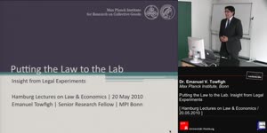Miniaturansicht - Putting the Law to the Lab. Insight from Legal Experiments