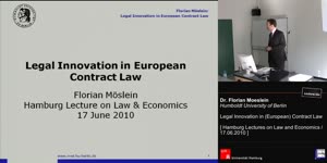 Miniaturansicht - Legal Innovation in (European) Contract Law