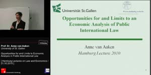 Miniaturansicht - Opportunities for and Limits to Economic Analysis in Public International Law