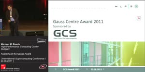 Miniaturansicht - Awarding of the Gauss Award