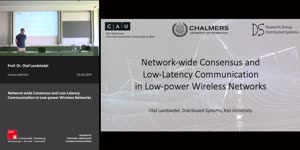 Miniaturansicht - Network-wide Consensus and Low-Latency Communication in Low-power Wireless Networks