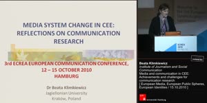 Miniaturansicht - Media and communication in CEE: Achievements and challenges for communication research