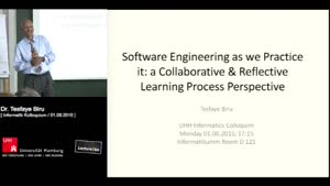 Miniaturansicht - Software engineering as we practice it: a collaborative & reflective learning process perpective