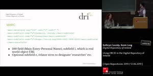 Miniaturansicht - Using ORCID in the Digital Repository of Ireland