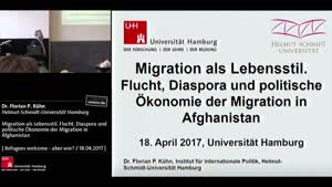 Thumbnail - Migration als Lebensstil. Flucht, Diaspora und politische Ökonomie der Migration in Afghanistan